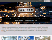 Tablet Screenshot of acutechworks.com
